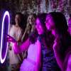 Oval White Photo Booth